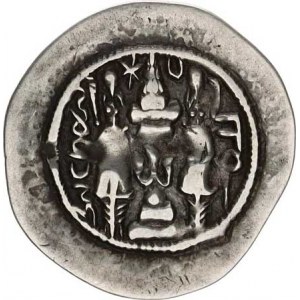 Sasánovci, Chusró I. (531-579), AR Drachma, 3,841 g Busso 363 / 5320