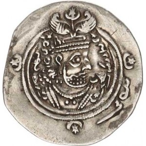 Sasánovci, Chusró II. (590-627), Ag Drachma, 3,916 g Busso 363 / 5341