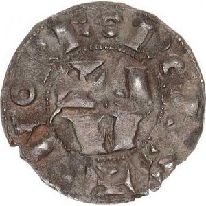 Itálie, v době panovníků Svaté říše římské (12. -13. stol.), Denár b.l., 0,673 g