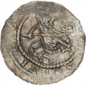 Vladislav I. (1109-1125), Denár C - 557 R 0,65g, část. ražen opis