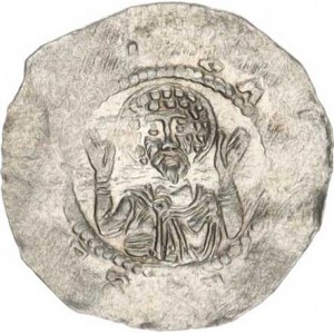 Soběslav II. (1173-1179), Denár C - 619 RR 0,78g, vyraženo pár písmen