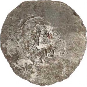 Bedřich (1173,1179-81,1182-89), Denár C - 627 - var. kuličky u hlavy R, mír. nedor.