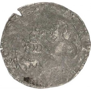 Václav IV.(1378-1419), Pražský groš - var.: obrácené N ve jménu Hána XV (2,733 g)