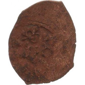 Husitské údobí (1420-1436), Měděný peníz (flůtek), se lvem a čtyřrázem
