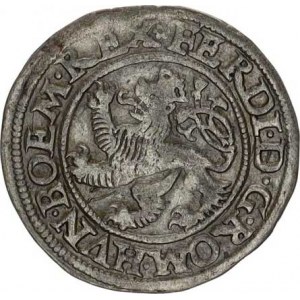 Ferdinand I. (1526-1564), Groš slezský 1548 b.zn., Vratislav-Westermaier MKČ 155 var.: t