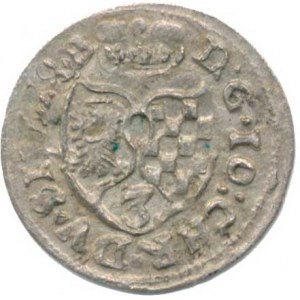 Lehnice-Břeh, Johann Christian (1621-1639), 3 kr. 1622 BH, Břeh Sa 205 XIX/ 67 var. MO. NOV.