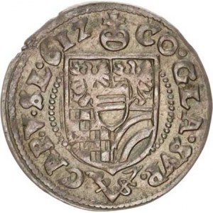 Münsterberg-Olešnice, Carl II. (1587-1617), 3 kr 1612 BVS Sa 107 1,751g