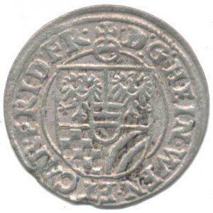 Münster.-Olešnice, Hein. Wenzel a Carl Fried.(1617-39), 3 kr 1620 BH, Olešnice-Hase Kop. VIII-398a