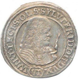 Würtemberg-Olešnice, Sylvius Friedrich (1668-1697), VI kr. 1674 SP, Olešnice-Pfaler var.: před tvář