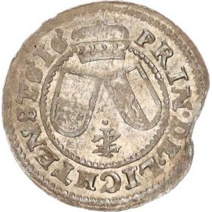 Opava, Karel Liechtenstein (1614-1627), 3 kr. 1616 IZ , Ziesler RR Sa 24; Kop. 6368 1,190g