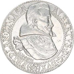 Valdštejn, Albrecht (1583-1634), 1/4 tolarová pamětní medaile 1628-1993 Al 28 mm zkušební odražek