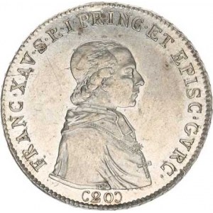 Gurk - biskup., Franz Xavier V. (1783-1822), 20 kr. 1806 KM 1, zc. nep. rys.
