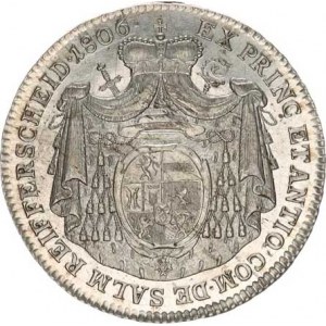 Gurk - biskup., Franz Xavier V. (1783-1822), 20 kr. 1806 KM 1, zc. nep. rys.