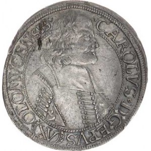 Olomouc, Karel II. Liechtenstein (1664-1695), XV kr. 1675 špice SV 374 E2 ?/B2 ? var. ! R
