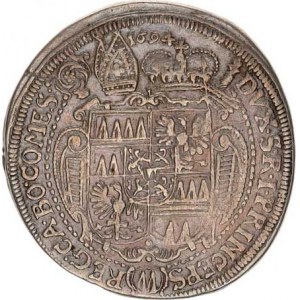 Olomouc, Karel II. Liechtenstein (1664-1695), XV kr. 1694 zn. špice S-V 389 E5/D4 var. kresby