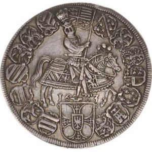 Řád Německých rytířů, Maximilian (1588-1618), Tolar 1603, Tyroly Hall R 28,418 g Dav. 5848;