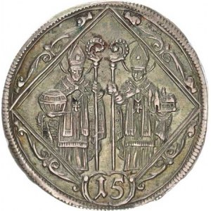 Salzburg - arcib., Johann Ernest (1687-1709), 15 kr. 1694 Probst 1848; KM 278