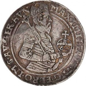 Maxmilian II. (1564-1576), Zlatník (60 kr.) 1567, K.Hora-Ludvík Karel +Šatný MKČ 1567