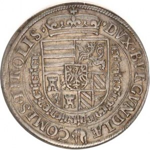 Ferdinand - arcivévoda (1565-1595), Tolar b.l., Tyroly, Hall .DVX.BVRGVNDIAE()COMES.TIROLIS. /
