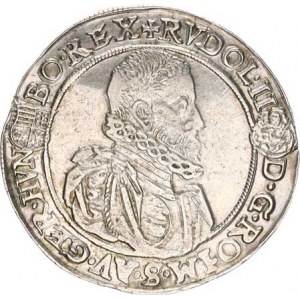 Rudolf II. (1576-1612), Tolar 1593 KB jako Husz. 1030, opis: BO. REX+ , bez tečky