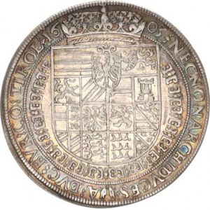 Rudolf II. (1576-1612), 1/2 Tolar 1603, Tyroly Hall MT 273 R /14,248 g/