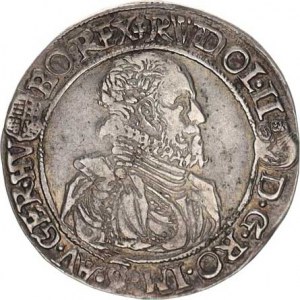 Rudolf II. (1576-1612), 1/4 Tolar 1584 KB R Husz. 1046 7,061 g, nep. hr.