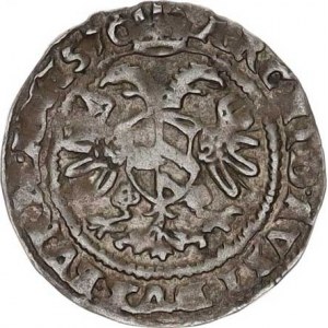 Rudolf II. (1576-1612), Bílý groš 1576, K.Hora-Šatný opis: MA. M 1,721 g