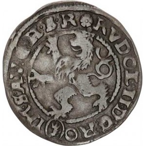 Rudolf II. (1576-1612), Bílý groš 1587, K.Hora-Šatný MKČ 376 1,788 g, tém.