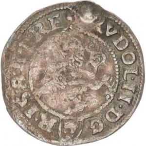 Rudolf II. (1576-1612), Malý groš 1578, Praha-Gebhart HN 4a/6b R 0,688 g