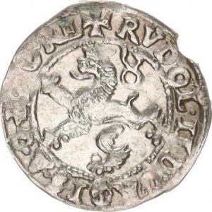 Rudolf II. (1576-1612), Malý groš 1593, Praha-Ercker HN 32 0,839 g