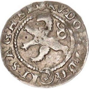 Rudolf II. (1576-1612), Malý groš 1597, K.Hora-Herold HN 8/7a 0,916 g