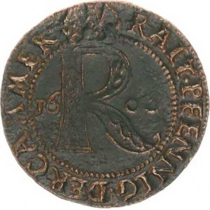 Rudolf II. (1576-1612), Početní groš 1600 K.Hora-Tubenreuter Mrštík 85; Don.1834