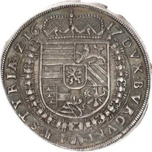 Ferdinand II. - arcivévoda (1592-1618), Tolar 1617, Štýrsko Graz R Her. 54-58; Dav. 3311 28,26