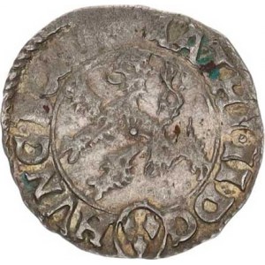 Matyáš II. (1611-1619), Malý groš 1612, K.Hora-Šultys HN 2 opis 2 R 0,946 g
