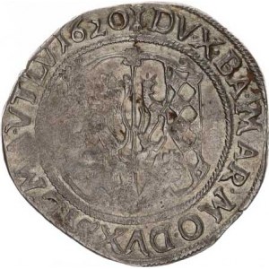Fridrich Falcký (1619-1620), 24 kr. 1620, Jáchymov-Lengefelder, MKČ 682 dvouznakový 7,278 g