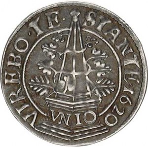 Moravské stavy (1619-1621), 12 kr. 1620 HP S, Brno-Pecz Ag 999 REPLIKA autor Petr Soušek