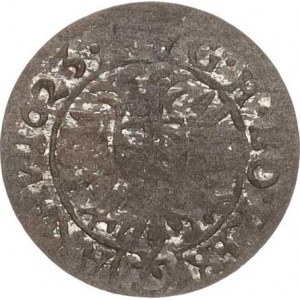 Ferdinand II. (1619-1637), mince kiprová, 3 kr. 1623 Praha-Hübmer MKČ 708 (datace 1623) var.: minc.