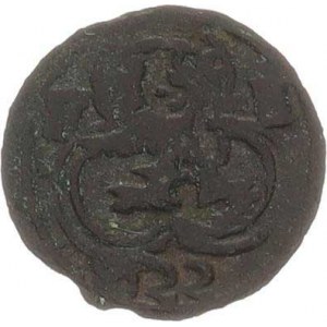 Ferdinand II. (1619-1637), mince kiprová, 1/2 kr. 1622, K.Hora-Hölzl RR MKČ 788 0,256 g