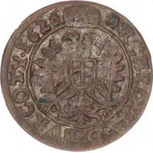 Ferdinand II. (1619-1637), 3 kr. 1626, Hradec u Opavy-Zwirner+Raschke MKČ 1139 opis: ARCHI