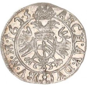 Ferdinand II. (1619-1637), 3 kr. 1635, Praha-Schuster