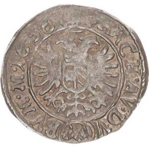 Ferdinand II. (1619-1637), 3 kr. 1636, Kutná Hora-Geronis RR MKČ 815 - větší hlava