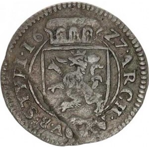 Ferdinand II. (1619-1637), 2 kr. 1627, Štýrsko Graz R, v rv. vada stř.