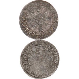 Ferdinand II. (1619-1637), 1 kr. 1625 DvB, Nisa-von Brenen (2x) MKČ 1085 +1090 2 ks