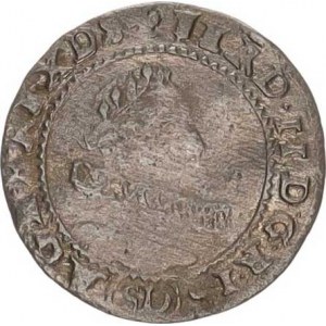 Ferdinand II. (1619-1637), 1 kr. 1625 SD, Ratiboř-Raschke+Dyringer MKČ 1125 var.: FERD.II
