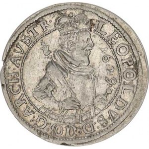 Leopold - arcivévoda (1619-1632), 10 kr. 1629, Tyroly Hall - var.: nominál 01 MT 477 RR