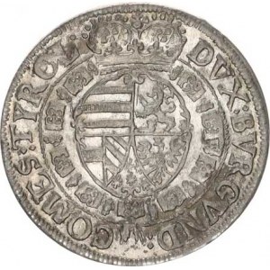 Leopold - arcivévoda (1619-1632), 10 kr. 1632, Tyroly Hall var.: před dataci květinka, opis: G: (