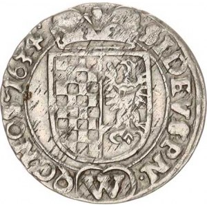 Evangelické slezské stavy (1633-1635), 3 kr. 1634 HR/W, Vratislav-Rieger MKČ 1146 var.: