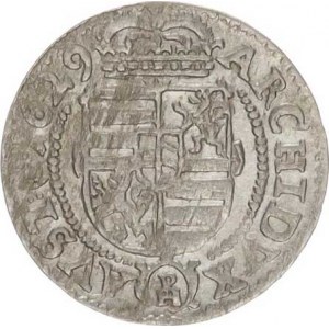 Ferdinand III. (1637-1657), 3 kr. 1629 PH, Kladsko-Hema MKČ 1335 zn. č. 2, jiné poprsí, n