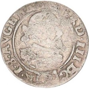 Ferdinand III. (1637-1657), 3 kr. 1637 O, Olomouc-Sonnenschein, MKČ 1237