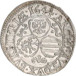 Ferdinand III. (1637-1657), 3 kr. 1644, Śtýrsko Graz 1,963 g